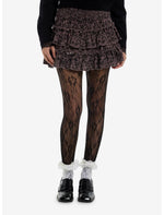 Cosmic Aura Mushroom & Spider Tiered Skort - US 2084