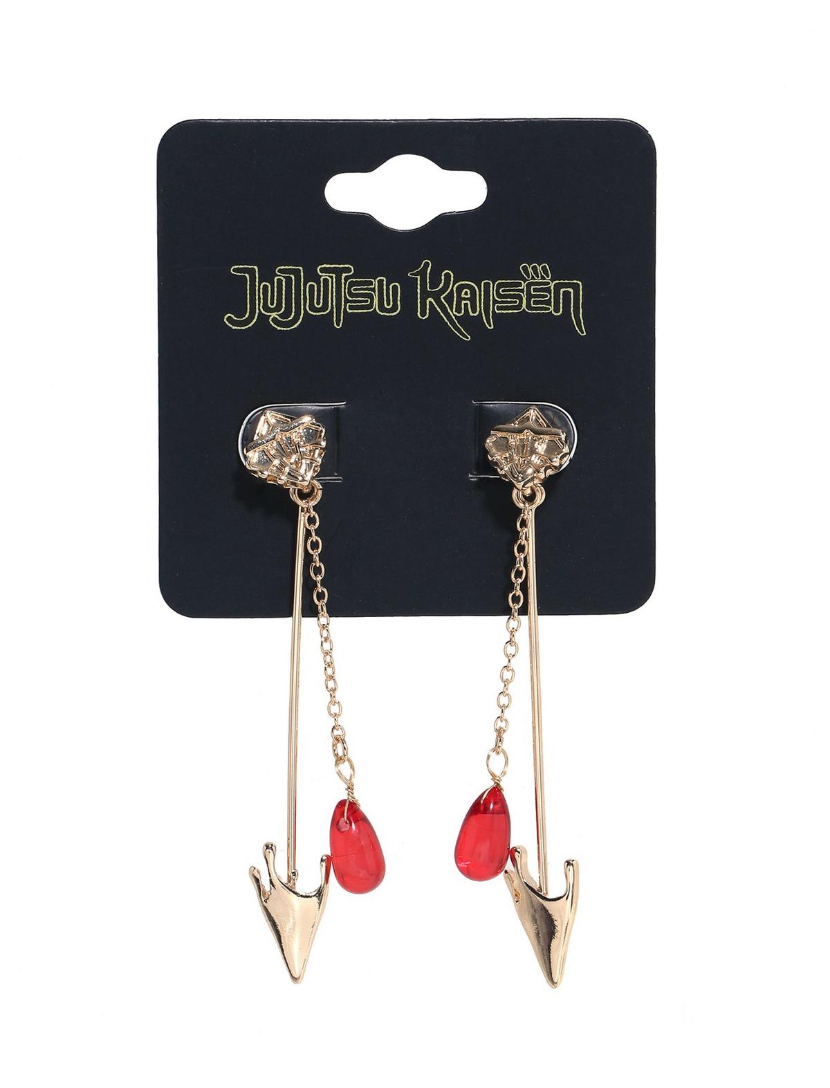 Jujutsu Kaisen Choso Piercing Blood Earrings - US 5510