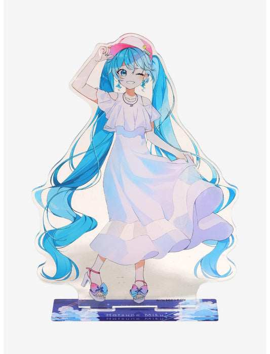 Hatsune Miku White Dress Acrylic Stand - US 7188