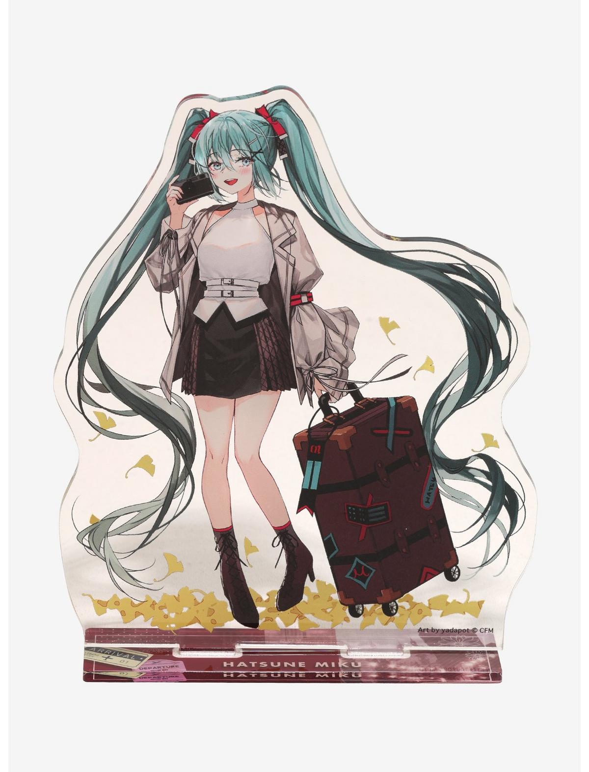 Hatsune Miku Camera Suitcase Acrylic Stand - US 9888