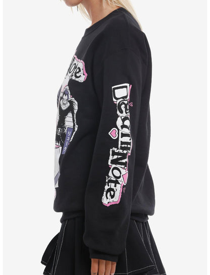 Death Note Scrapbook Girls Sweatshirt - US 6960