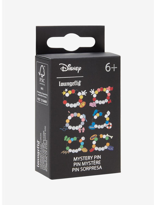Loungefly Disney Mickey Mouse And Friends Bracelet Blind Box Enamel Pin Hot Topic Exclusive - US 7102