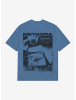 Linkin Park Meteora Album Cover Blue T-Shirt - US 8084