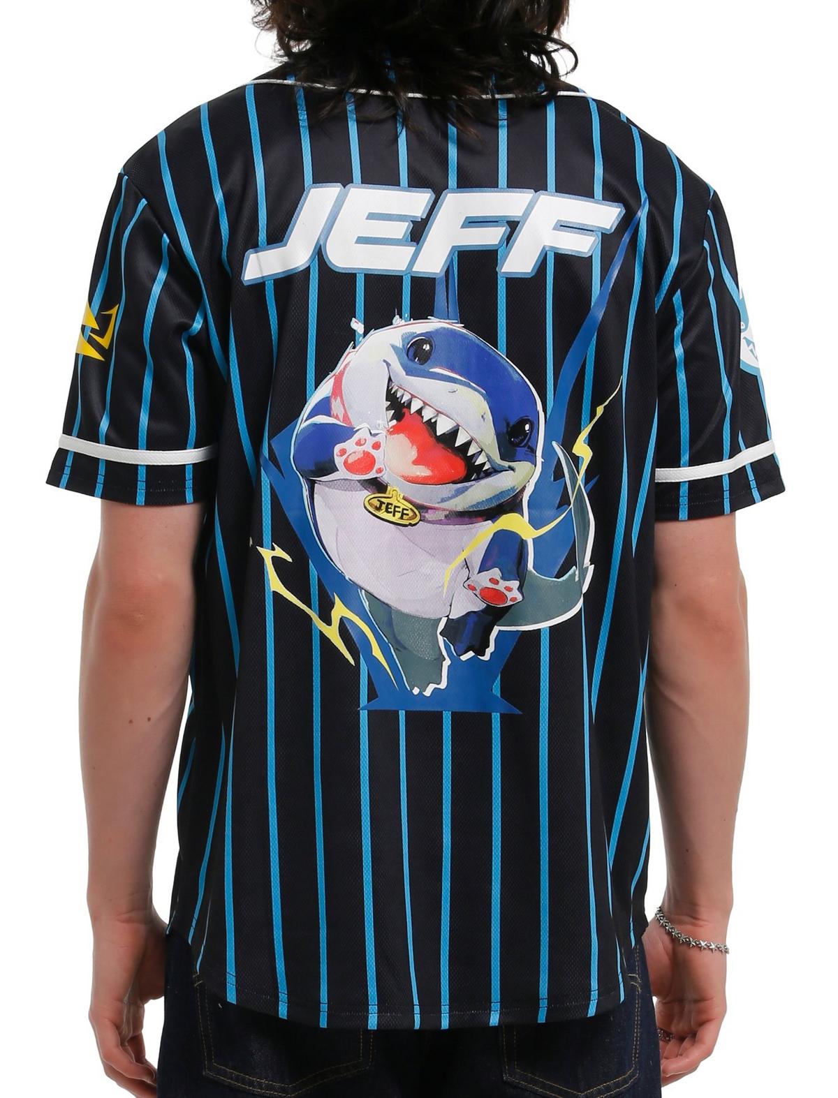 Marvel Rivals Jeff The Land Shark Baseball Jersey - US 0319