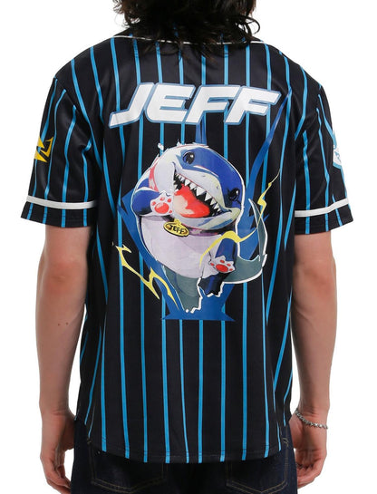 Marvel Rivals Jeff The Land Shark Baseball Jersey - US 0319
