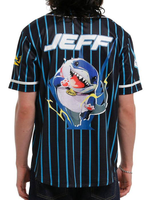 Marvel Rivals Jeff The Land Shark Baseball Jersey - US 0319
