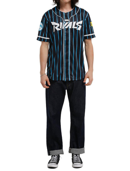 Marvel Rivals Jeff The Land Shark Baseball Jersey - US 0319