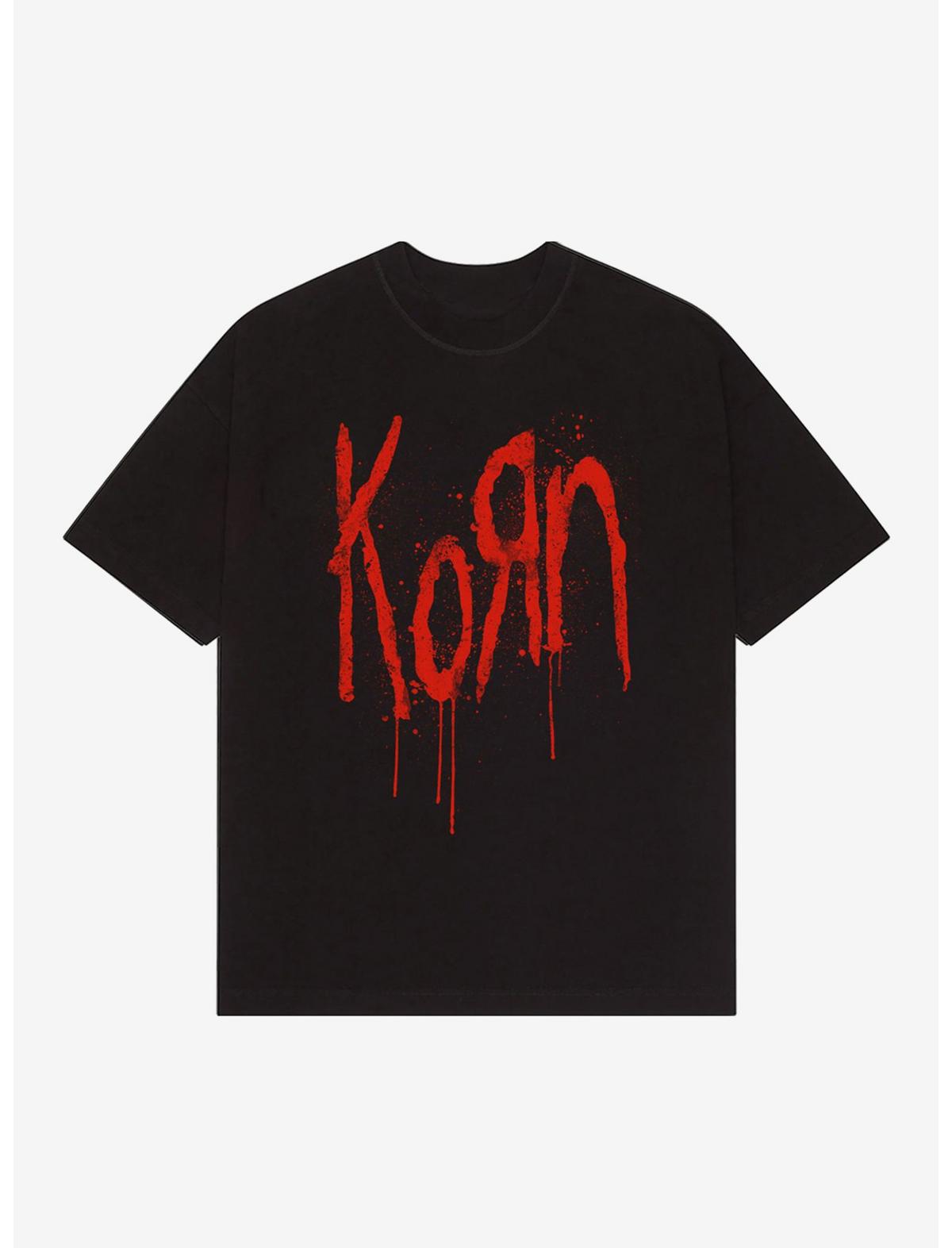 Korn Still A Freak Red Logo T-Shirt - US 7078