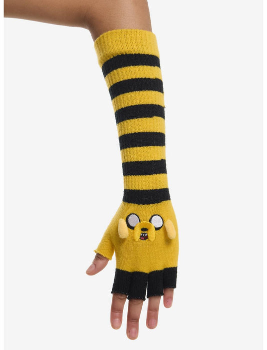 Adventure Time Jake Stripe Arm Warmers - US 8568