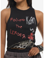 Korn Follow The Leader Girls Ribbed Tank Top - US 5750