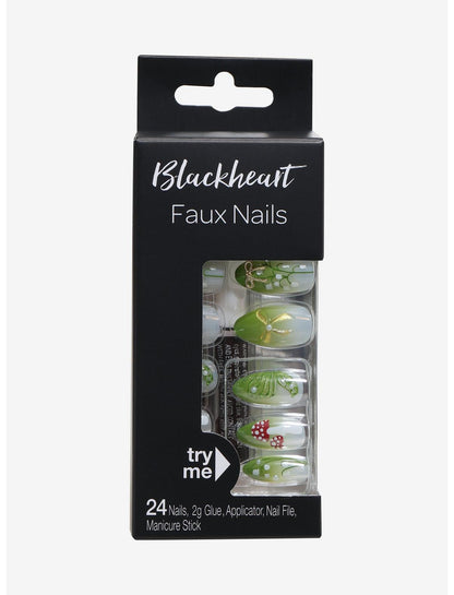 Blackheart Forest Fairy Press-On Nail Set - US 1499