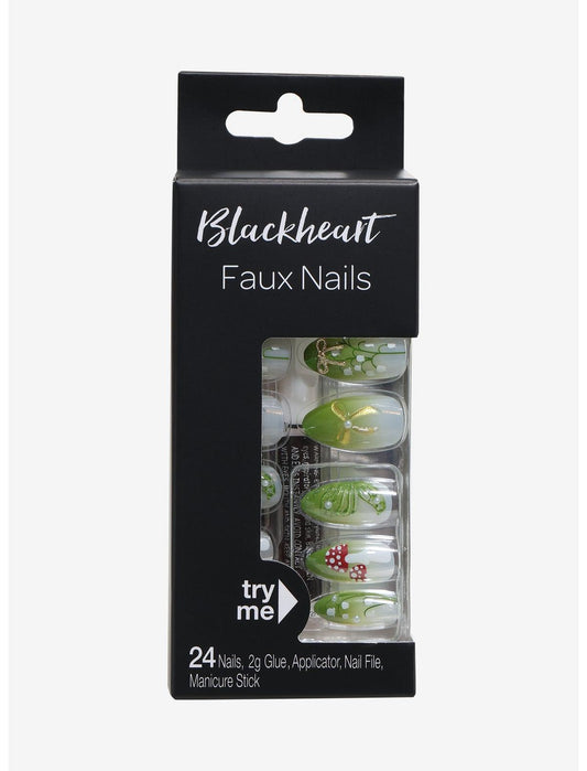 Blackheart Forest Fairy Press-On Nail Set - US 1499