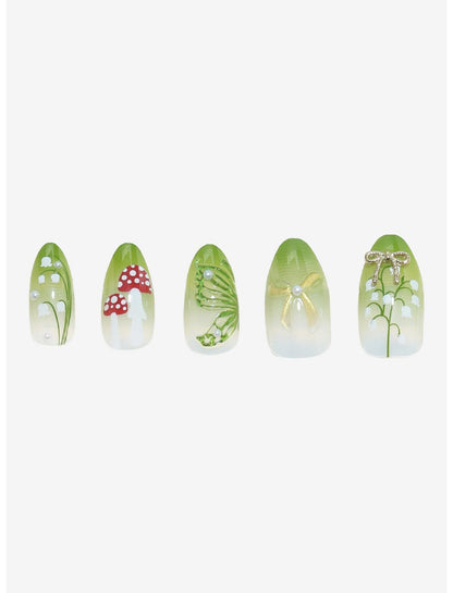 Blackheart Forest Fairy Press-On Nail Set - US 1499