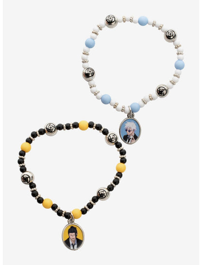 Jujutsu Kaisen Gojo & Geto Portrait Best Friend Bead Bracelet Set - US 0366