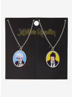 Jujutsu Kaisen Gojo & Geto Portrait Best Friend Necklace Set - US 6554