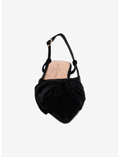 Chinese Laundry Black Velvet Harmony Flats - US 1668