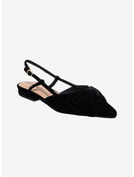Chinese Laundry Black Velvet Harmony Flats - US 1668