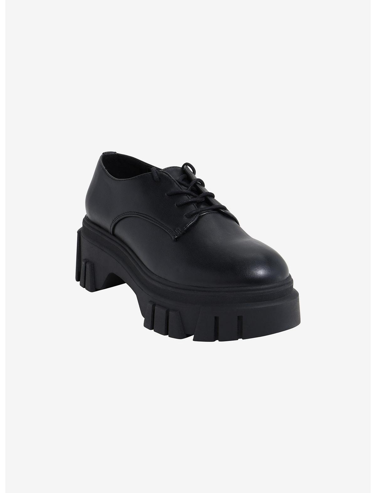 Chinese Laundry Black Jetsy Platform Loafers - US 1269