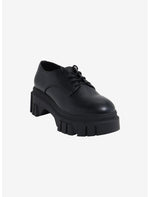 Chinese Laundry Black Jetsy Platform Loafers - US 1269