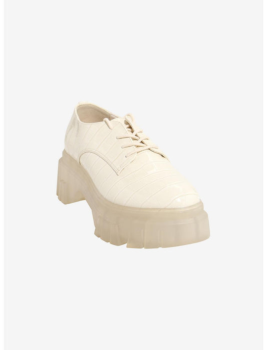 Chinese Laundry Cream Jetsy Platform Loafers - US 4352