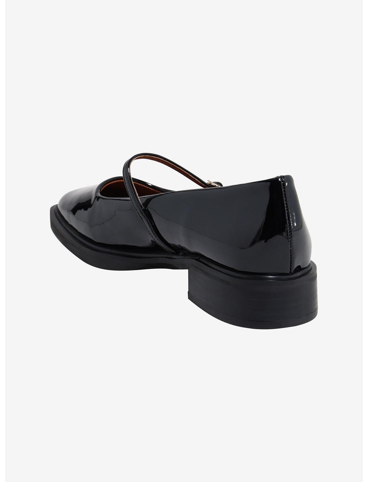Chinese Laundry Shiny Black Mary Janes - US 2604