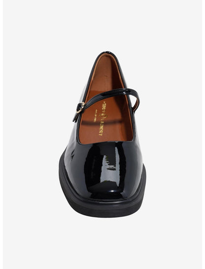 Chinese Laundry Shiny Black Mary Janes - US 2604