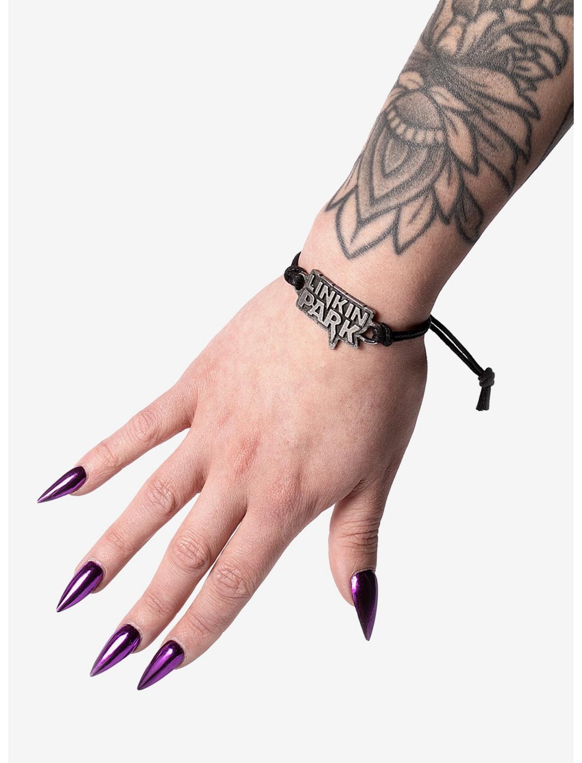 Alchemy of England Linkin Park Lettering Logo Bracelet - US 3085