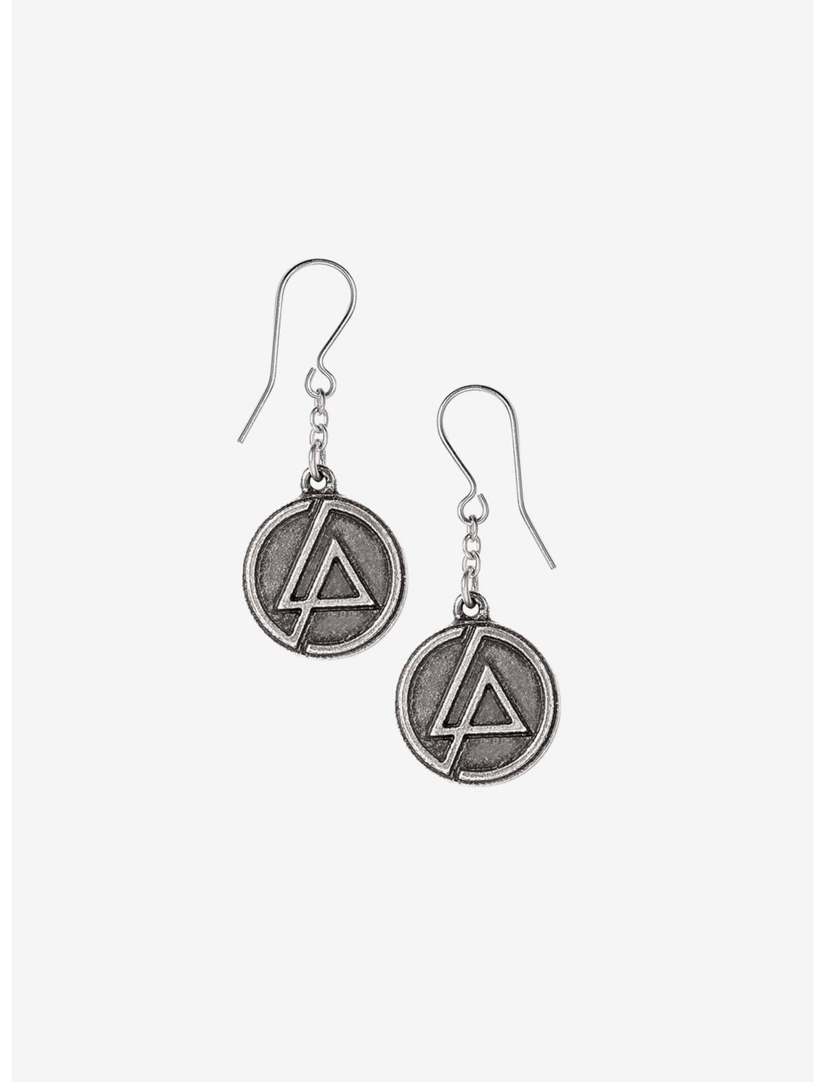 Alchemy of England Linkin Park LP Circle Logo Earring Droppers - US 7407