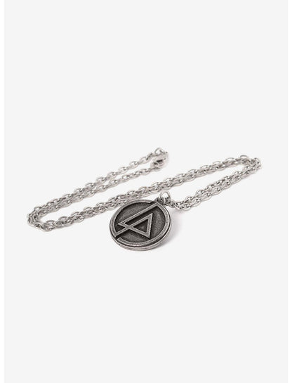 Alchemy of England Linkin Park LP Circle Logo Necklace Pendant - US 1863