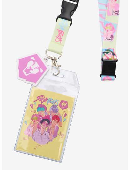 KPop Demon Hunters Saja Boys Lanyard Hot Topic Exclusive - US 0603