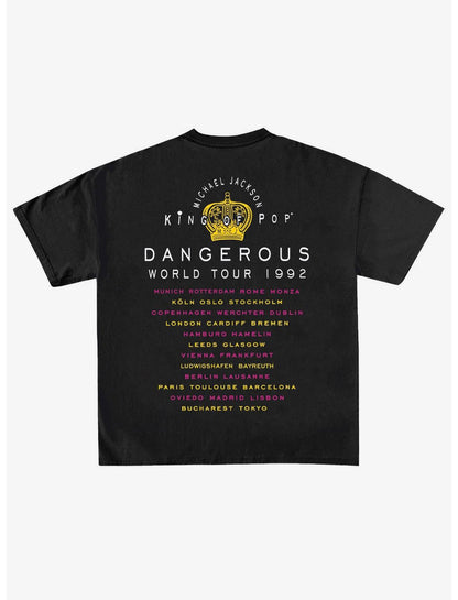 Michael Jackson Dangerous World Tour T-Shirt - US 2159