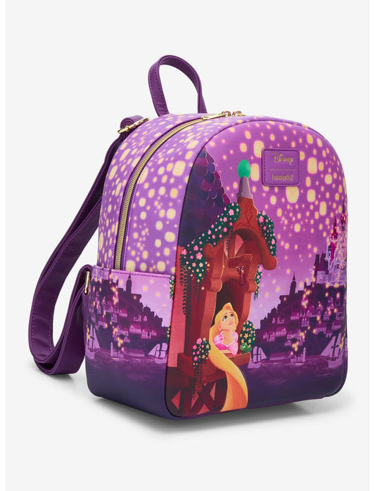 Loungefly Disney Tangled Rapunzel Lantern Night Mini Backpack - US 6855