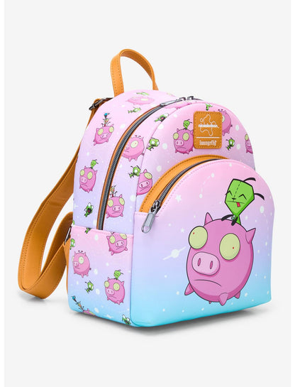 Loungefly Invader Zim GIR Pig Constellation Mini Backpack - US 7950