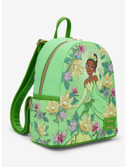 Loungefly Disney The Princess And The Frog Tiana Floral Mini Backpack - US 0286