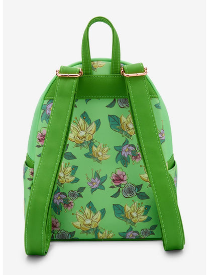 Loungefly Disney The Princess And The Frog Tiana Floral Mini Backpack - US 0286