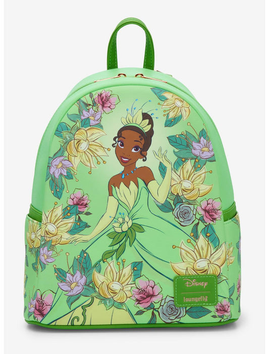Loungefly Disney The Princess And The Frog Tiana Floral Mini Backpack - US 0286