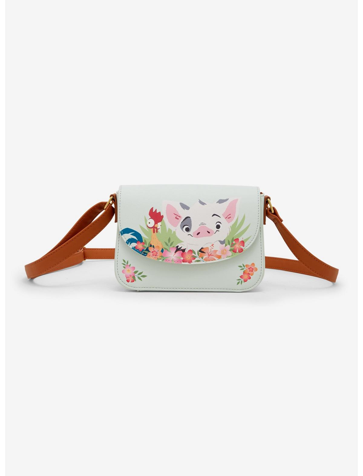 Loungefly Disney Moana Pua & Hei Hei Crossbody Bag - US 0402