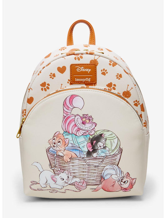 Loungefly Disney Cats Yarn Mini Backpack - US 4161
