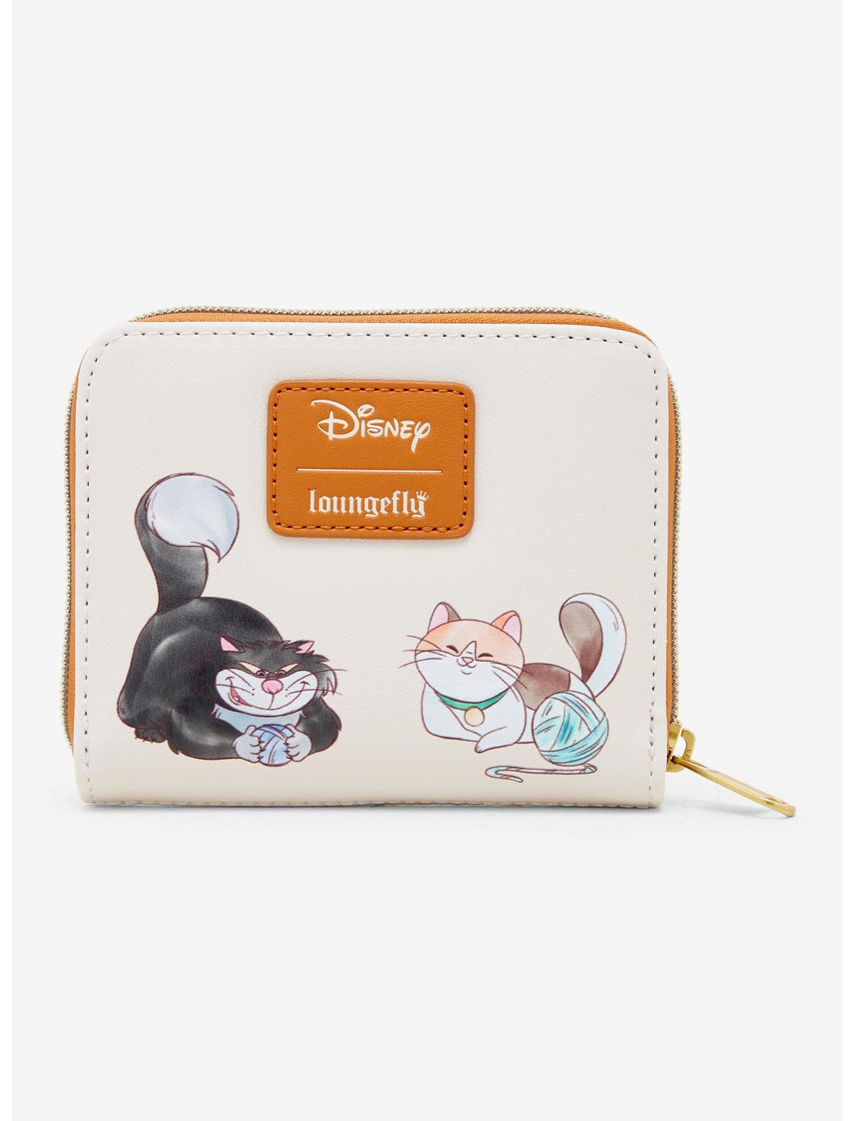 Loungefly Disney Cats Yarn Mini Zipper Wallet - US 6019