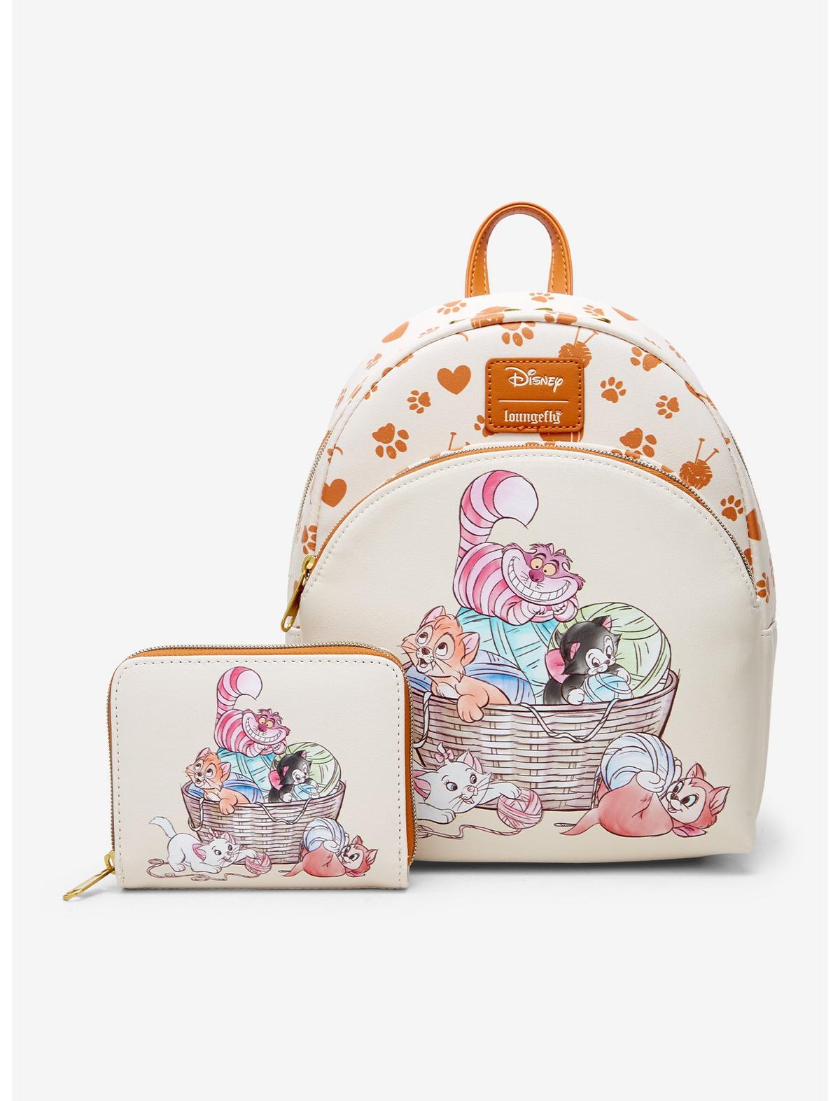 Loungefly Disney Cats Yarn Mini Zipper Wallet - US 6019