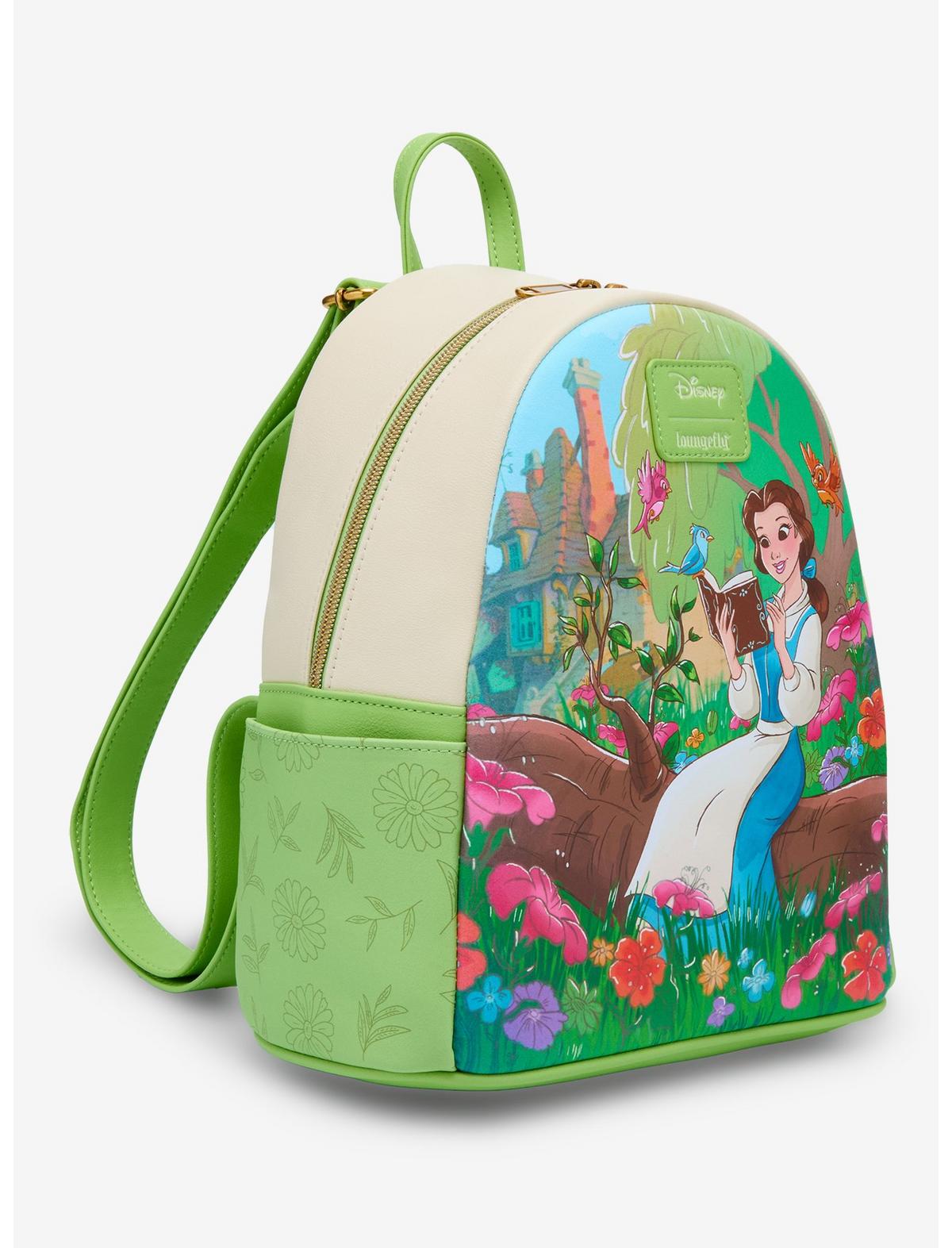 Loungefly Disney Beauty And The Beast Belle Reading Mini Backpack - US 5952