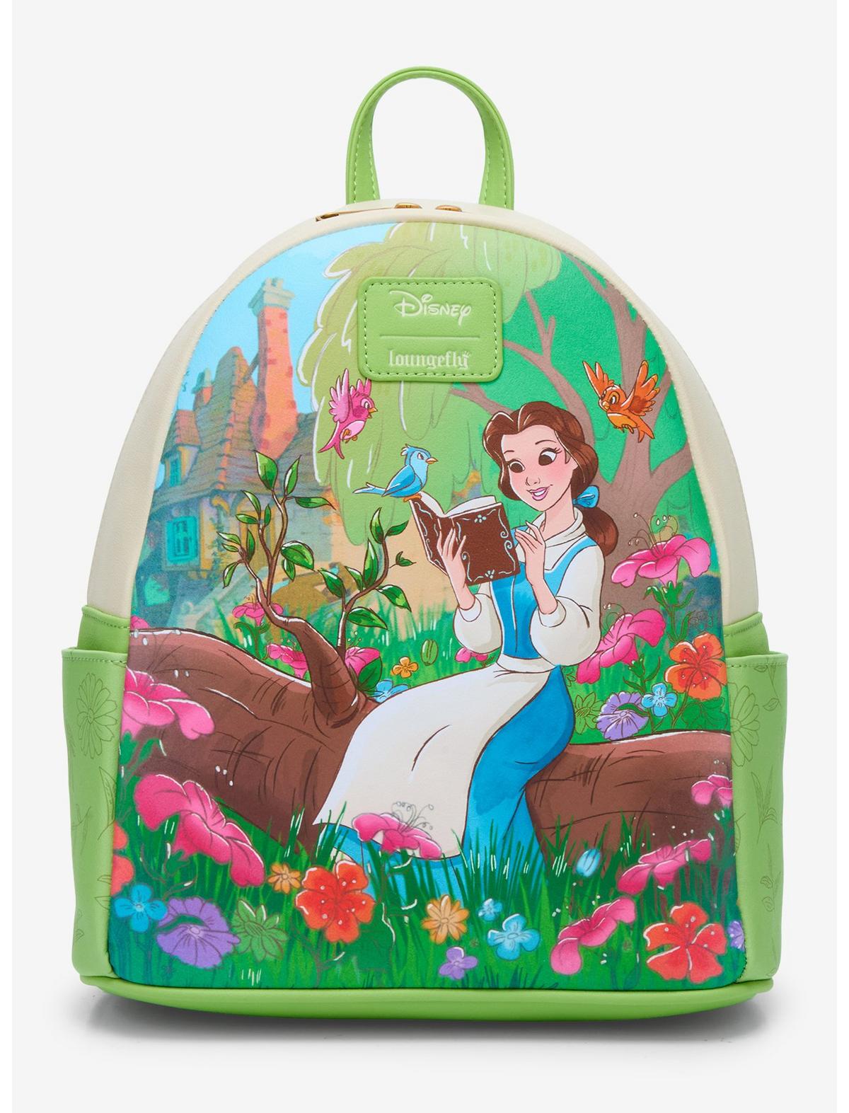 Loungefly Disney Beauty And The Beast Belle Reading Mini Backpack - US 5952