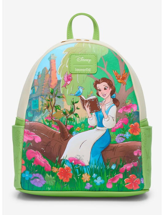 Loungefly Disney Beauty And The Beast Belle Reading Mini Backpack - US 5952