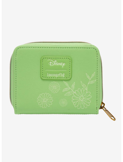 Loungefly Disney Beauty And The Beast Belle Reading Mini Zipper Wallet - US 1197