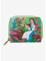 Loungefly Disney Beauty And The Beast Belle Reading Mini Zipper Wallet - US 1197