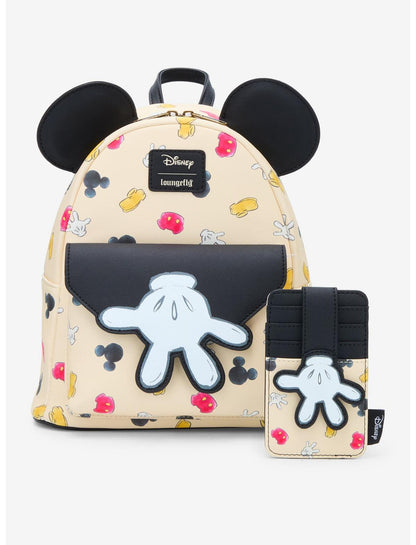 Loungefly Disney Mickey Mouse Hand Mini Backpack - US 8024