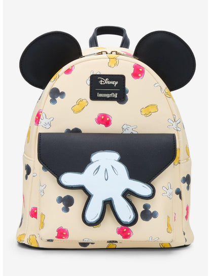 Loungefly Disney Mickey Mouse Hand Mini Backpack - US 8024