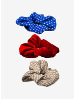 DC Comics Wonder Woman Hair Scrunchie Accessories Set (3pcs) - US 1773