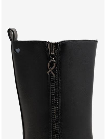 Koi Black Halcyon Heel Boots - US 4127
