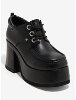 Koi Black Kinetic Platform Loafers - US 1014